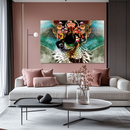Aluart schilderij 'De kunstige hond'