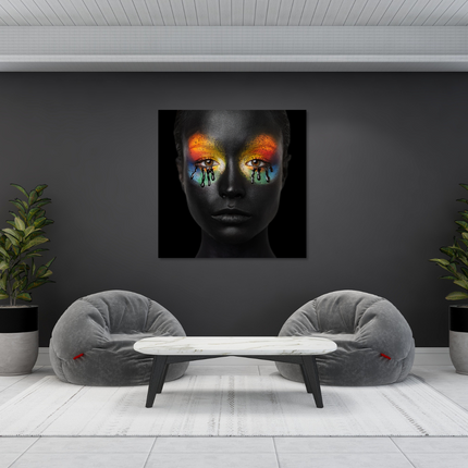 Aluart schilderij 'For your eyes only'