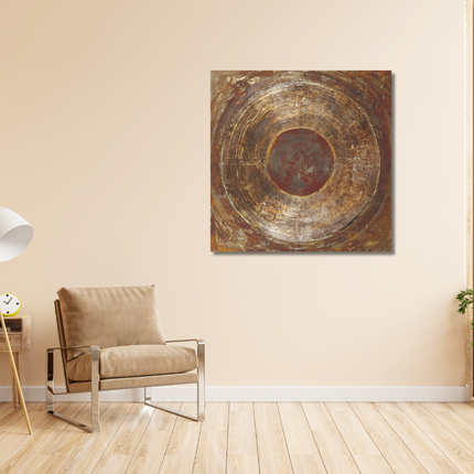 Aluart schilderij 'Rustic Resonance'