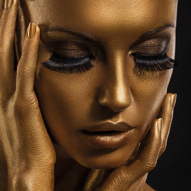 Aluart schilderij 'The Golden Face'