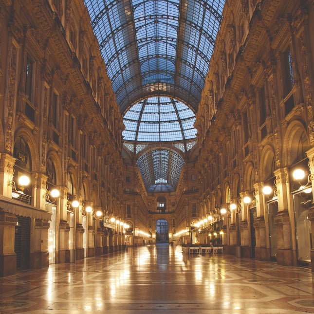 Aluart schilderij 'Galleria Vittorio Emanuele II'