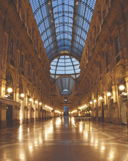 Schilderij 'Galleria Vittorio Emanuele II'