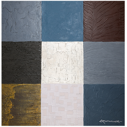 Canvas schilderij 'Wabi-Sabi'