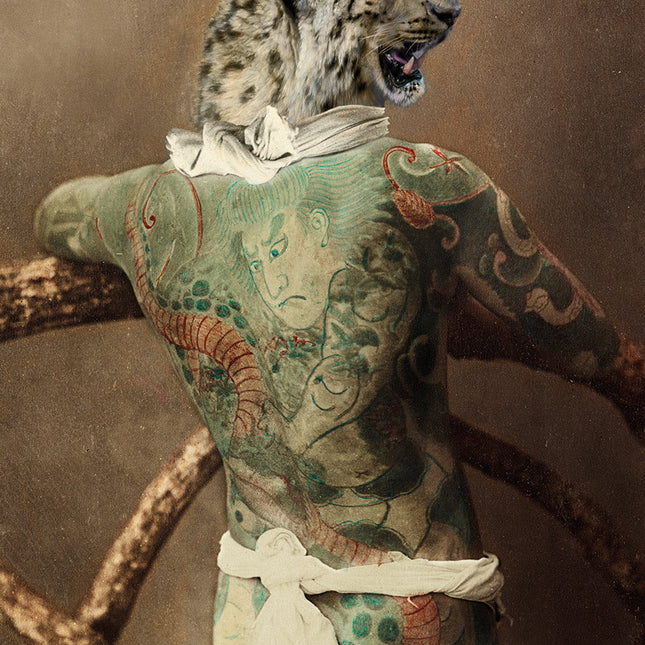Aluart schilderij 'The Special Panter'