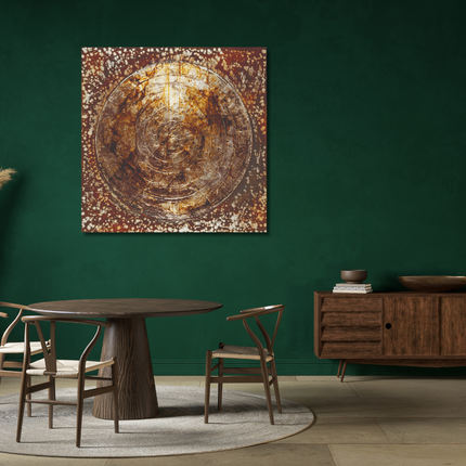 Aluart schilderij  'Circular Echoes'