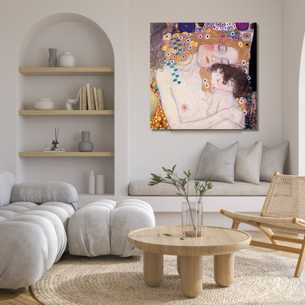 Aluart schilderij 'Gustav Klimt - Moeder en Kind'