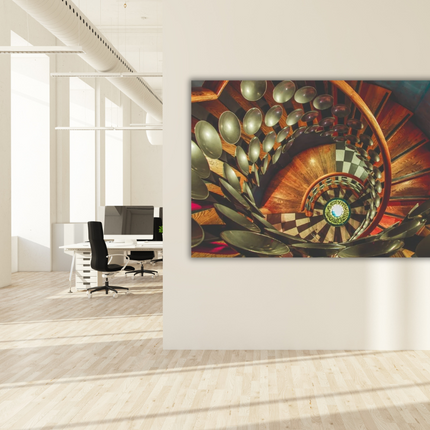 Aluart schilderij 'Magic Circle'
