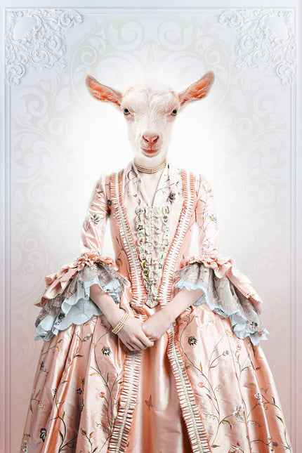 Schilderij 'Royal Lady Goat'