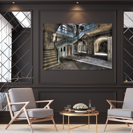 Aluart schilderij 'Lacour - Gang met Trappen'