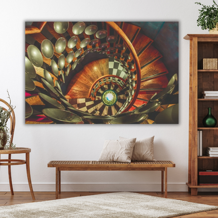 Aluart schilderij 'Magic Circle'