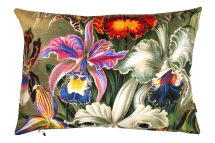 Sierkussen 'Orchideeën'