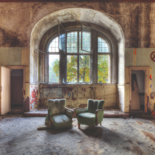 Aluart schilderij 'Lacour - Verlaten zitkamer'