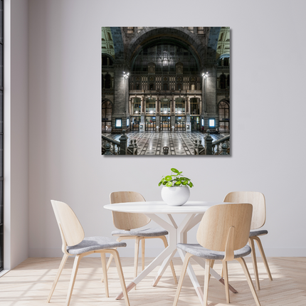 Aluart schilderij 'De Stationshal'