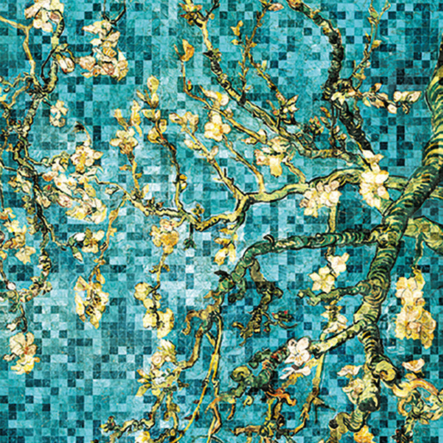 Wandkleed 'Vincent van Gogh amandelbloesem'