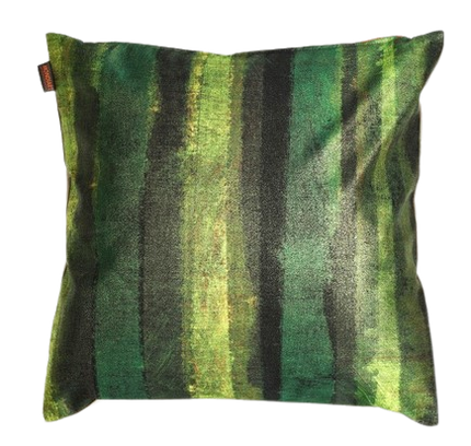 Sierkussen 'Groene glitters'