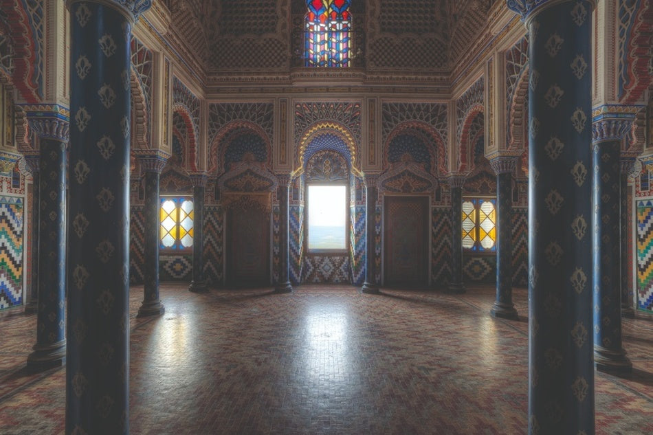 Schilderij 'Fantasy Fairytale Palace'