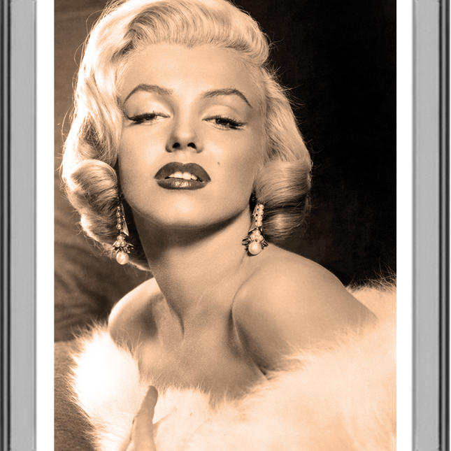 Ingelijste poster 'Marilyn Monroe'