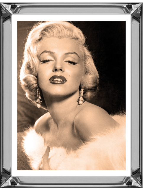 Ingelijste poster 'Marilyn Monroe'