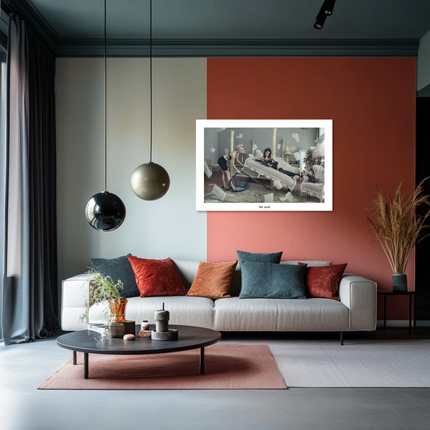 Aluart schilderij 'The clean girls'