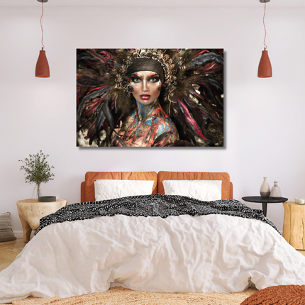 Aluart schilderij 'Colours of Native'