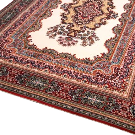 Vloerkleed Kermanshah 'Klassiek roze'