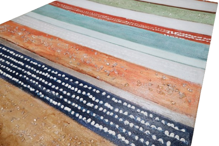 Canvas schilderij 'Vertical Panels'