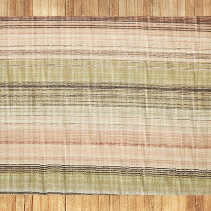 Mondiart vloerkleed ' Pastel tinten gestreept'