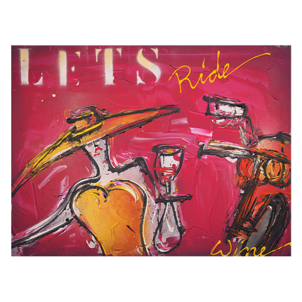 Graffiti art 'Party women'