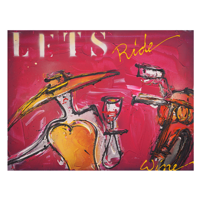 Graffiti art 'Party women'