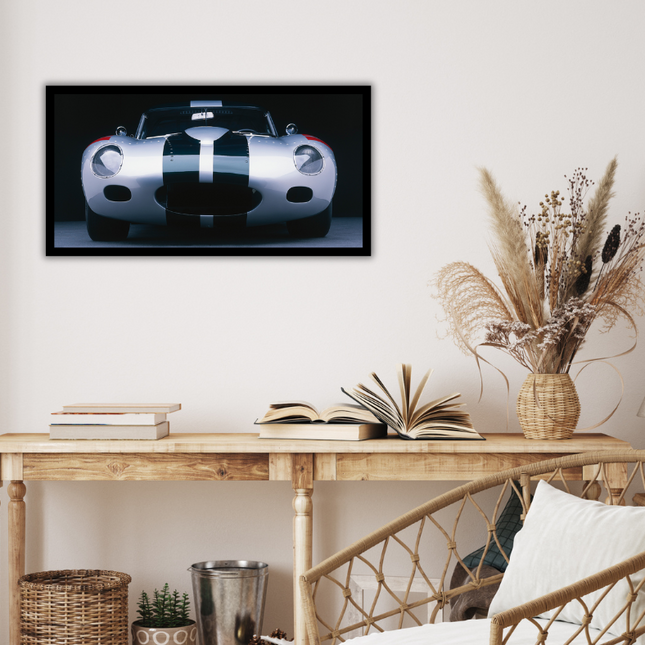 Ingelijste poster 'Auto'