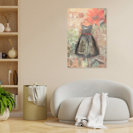 Canvas schilderij 'Paspop'