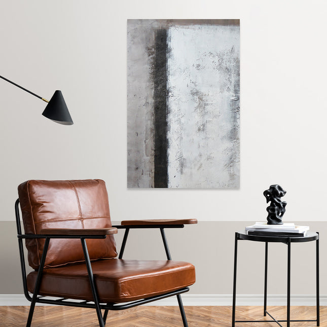 Aluart schilderij 'Just Grey'