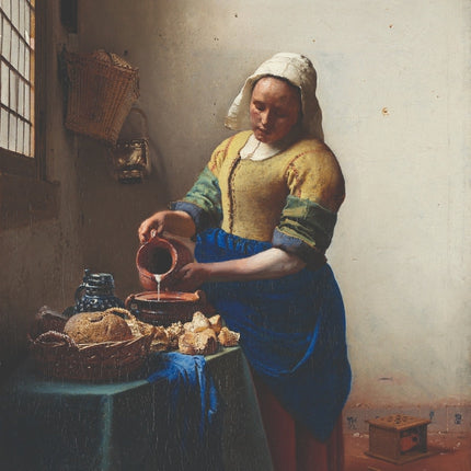 Aluart schilderij 'Het Melkmeisje'