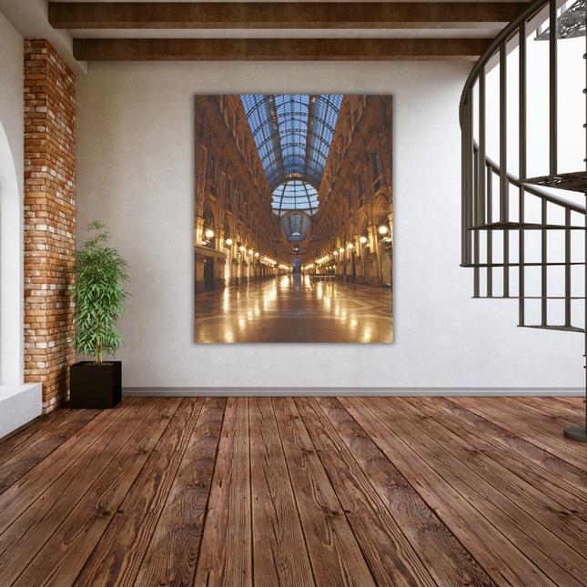 Aluart schilderij 'Galleria Vittorio Emanuele II'