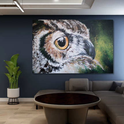 Aluart schilderij 'De uil'