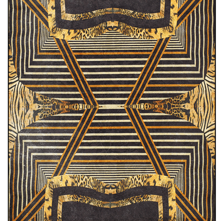 Mondiart vloerkleed 'Panterprint'