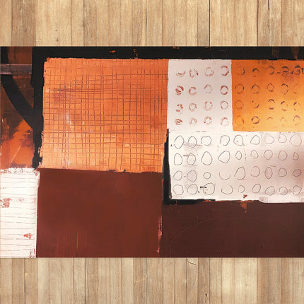 Vloerkleed 'Abstracte Vormen'