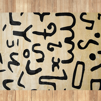 Vloerkleed van kunstenaar 'Paul klee'