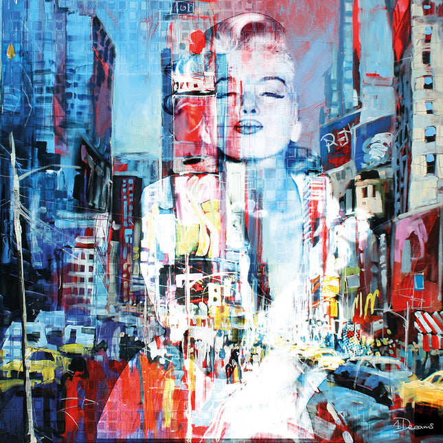 Aluart schilderij 'Monroe New York'
