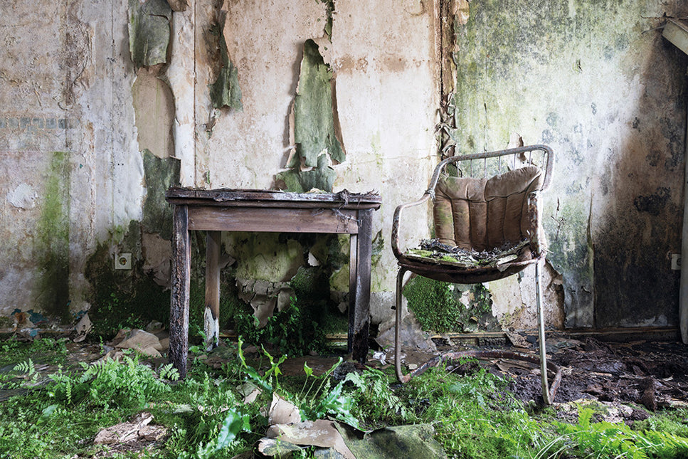 Schilderij 'Urbex Hotel'