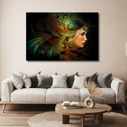 Aluart schilderij 'Mystery Queen'