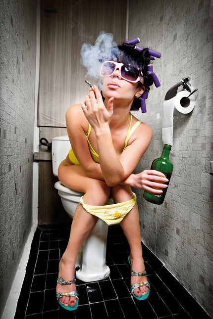 Schilderij 'Morning Routine'
