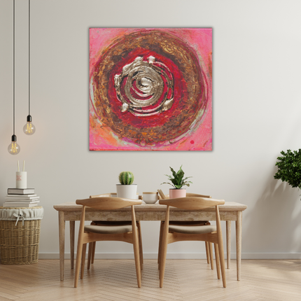 Aluart schilderij 'Middle'