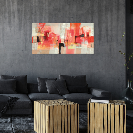 Aluart schilderij 'Abstract Youth'