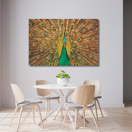 Aluart schilderij 'Peacock'