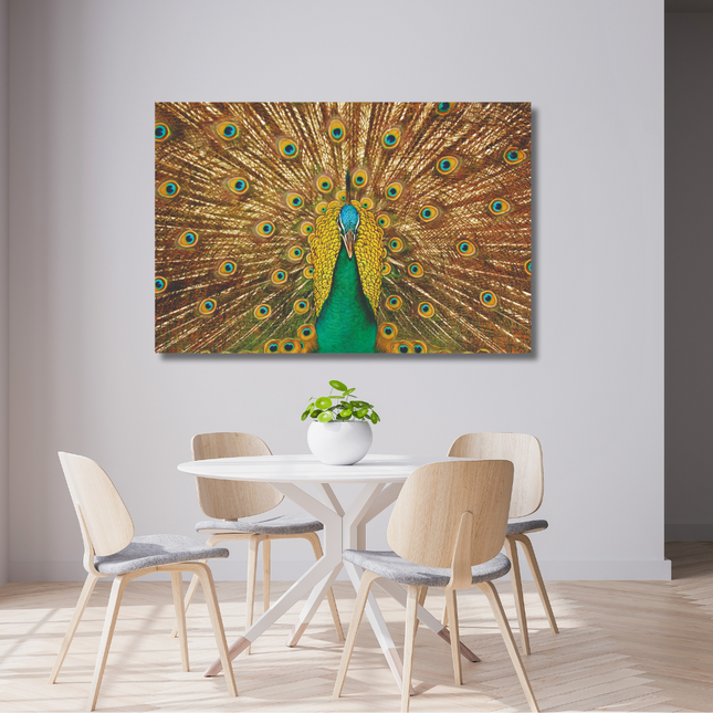 Aluart schilderij 'Peacock'
