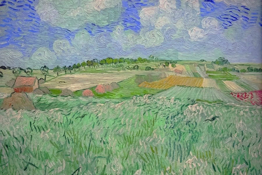 Schilderij 'Korenvelden'