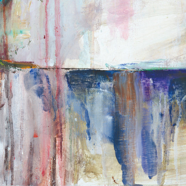 Aluart schilderij 'Watercolor drips'
