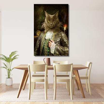 Aluart schilderij 'Royal cat'