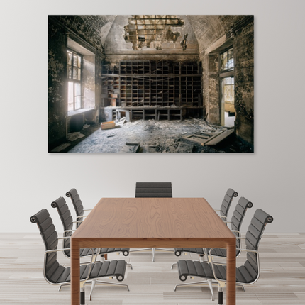 Aluart schilderij 'Mannicomio di R'